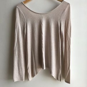 Cream knit sweater